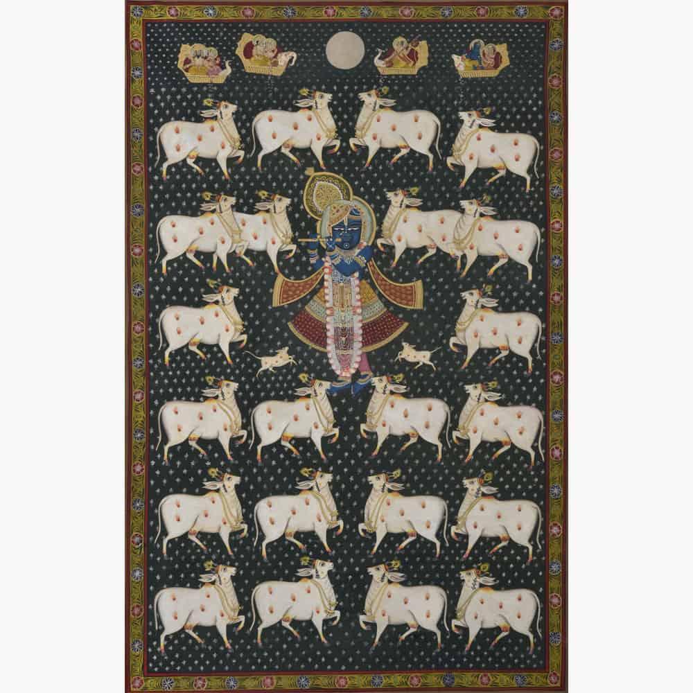Harmony Unvеilеd: Shrinathji with Cows 2