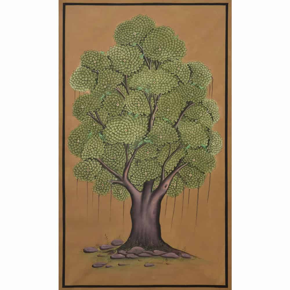 Majestic Tree Painting 1 : Nature's Beauty Unveiled