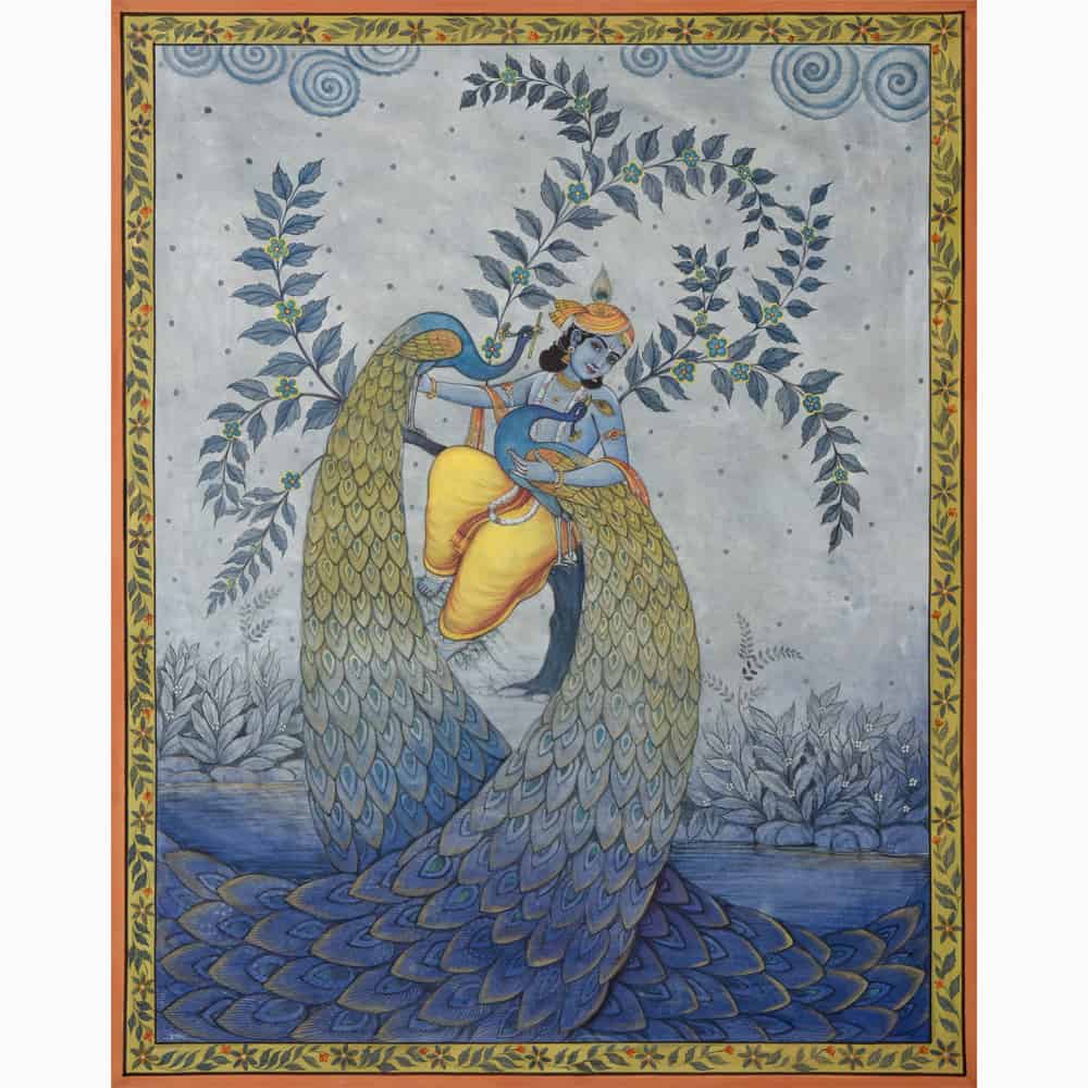 Krishna and the Peacocks